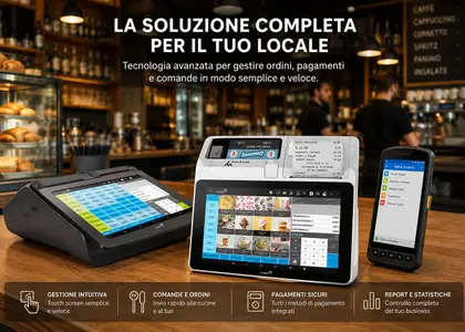 Registratore WYCASH 800 RT all in one